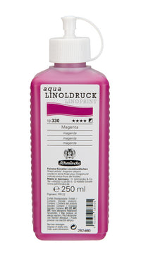 Barva za linorez Schmincke aqua-LINOPRINT 250 ml – 330 Magenta