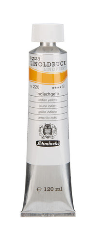 Barve za linorez Schmincke aqua-LINOPRINT 120 ml – 220 Indijsko rumena