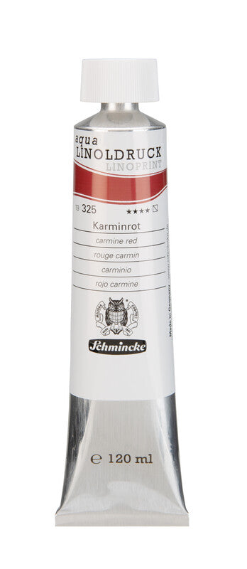 Barve za linorez Schmincke aqua-LINOPRINT 120 ml – 325 Karminsko rdeča