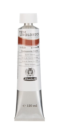Barve za linorez Schmincke aqua-LINOPRINT 120 ml – 620 Žgana siena