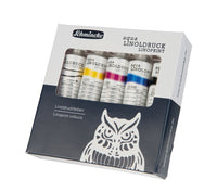 Set barv za linorez Schmincke aqua-LINOPRINT, 5 x 20 ml