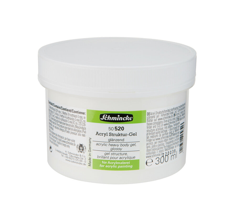 Gosti sijajni gel Schmincke Heavy body gel, glossy 300 ml