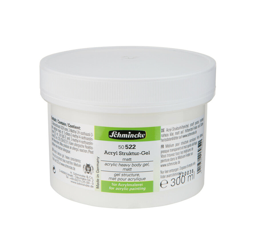 Schmincke Heavy body gel, maten 300 ml