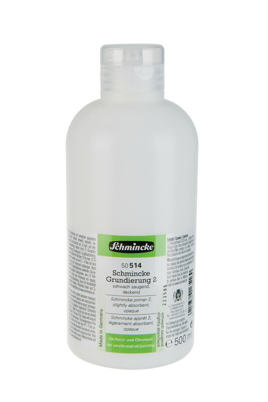 Schmincke primer 2, rahlo vpojen temeljni premaz 500 ml