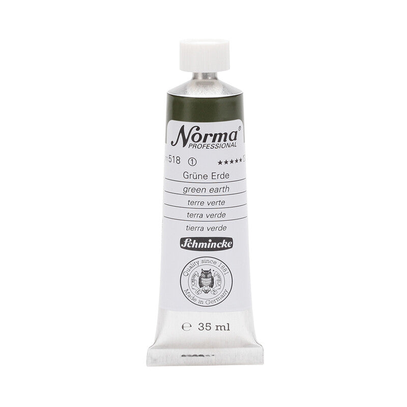 Oljne barve Schmincke Norma Professional 35 ml – 518 Zelena zemlja