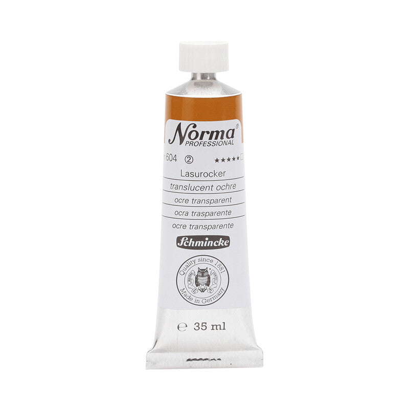 Oljne barve Schmincke Norma Professional 35 ml – 604 Transparentna okra