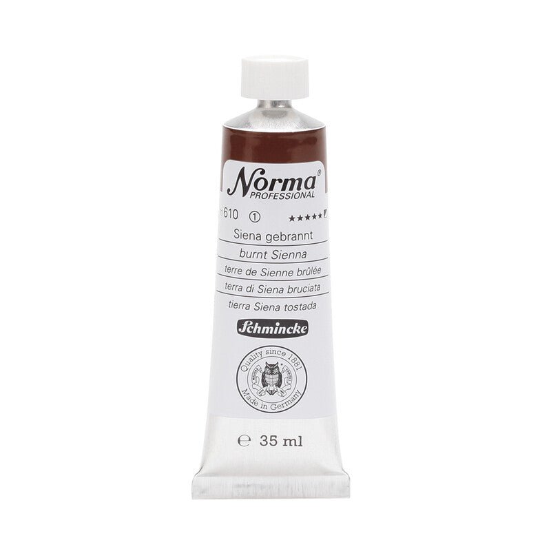 Oljne barve Schmincke Norma Professional 35 ml – 610 Žgana siena