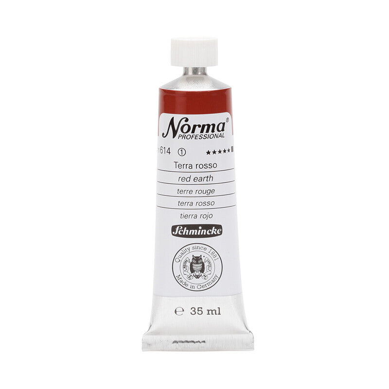 Oljne barve Schmincke Norma Professional 35 ml – 614 Rdeča zemlja