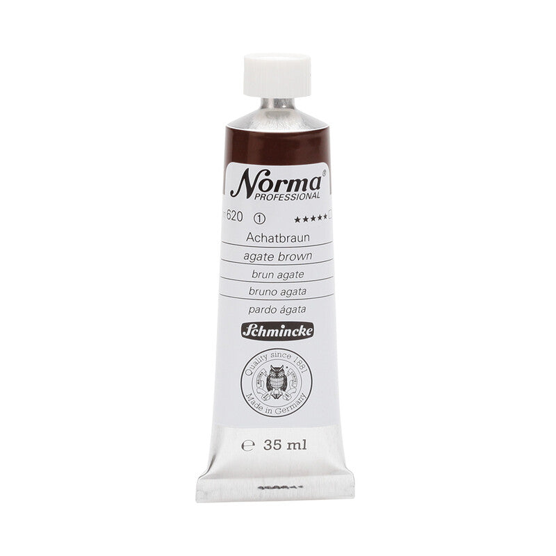 Oljne barve Schmincke Norma Professional 35 ml – 620 Ahatno rjava