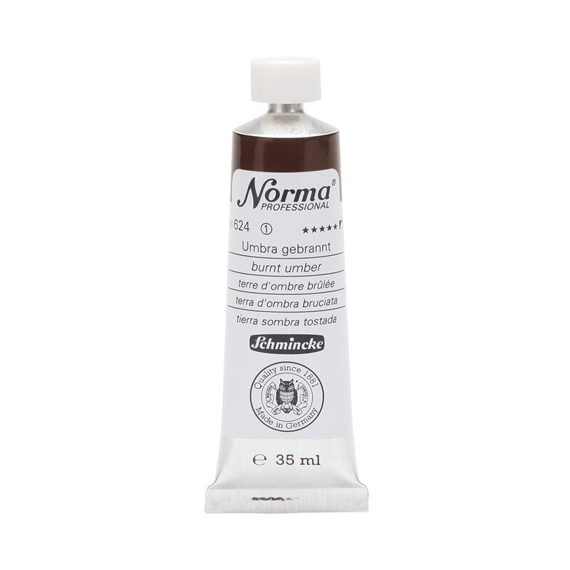 Oljne barve Schmincke Norma Professional 35 ml – 624 Žgana umbra