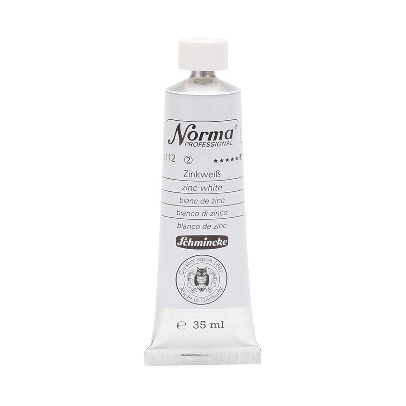 Oljne barve Schmincke Norma Professional 35 ml – 112 Cinkova bela