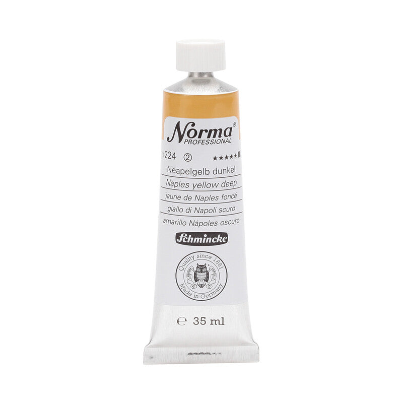 Oljne barve Schmincke Norma Professional 35 ml – 224 Neapeljska rumena temna