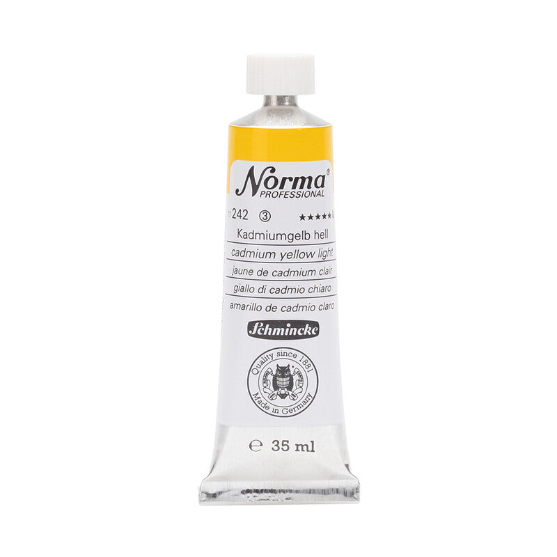 Oljne barve Schmincke Norma Professional 35 ml – 242 Kadmijevo rumena svetla