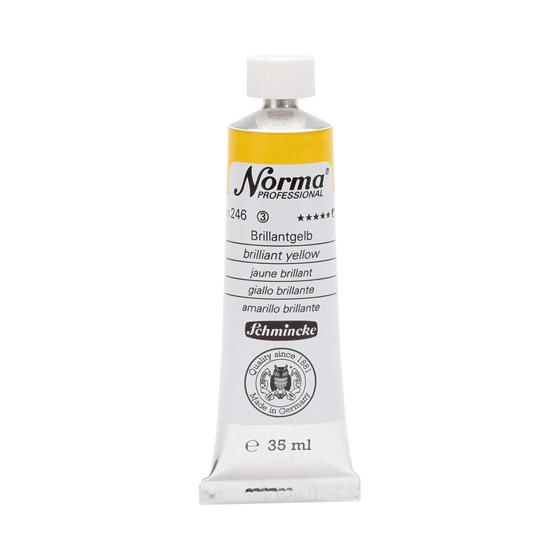 Oljne barve Schmincke Norma Professional 35 ml – 246 Briljantno rumena