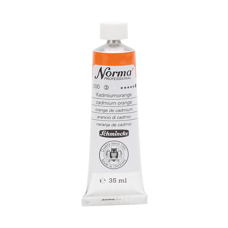 Oljne barve Schmincke Norma Professional 35 ml – 300 Kadmijevo oranžna