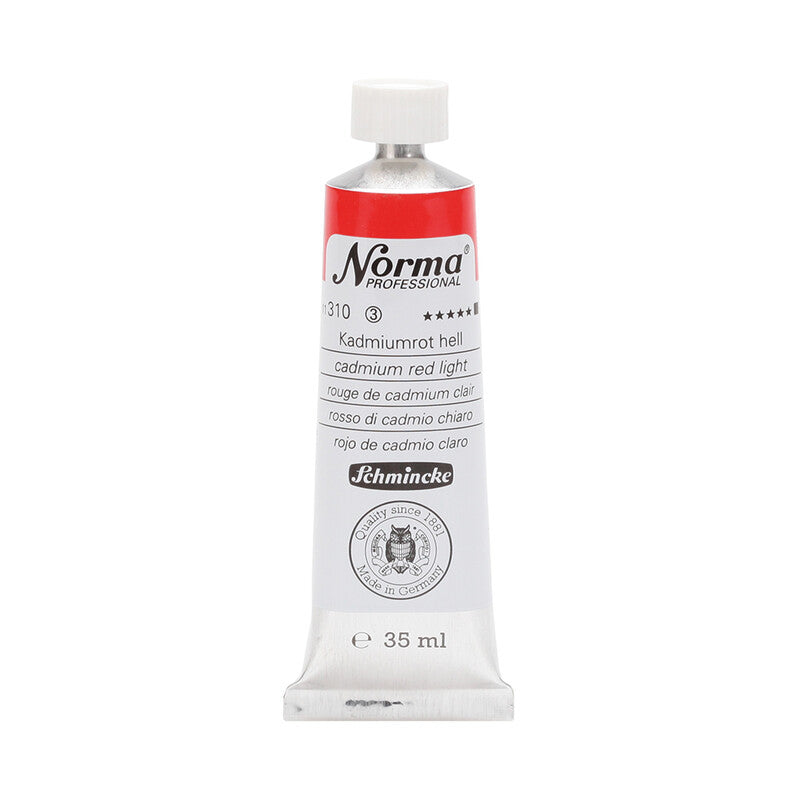 Oljne barve Schmincke Norma Professional 35 ml – 310 Kadmijevo rdeča svetla