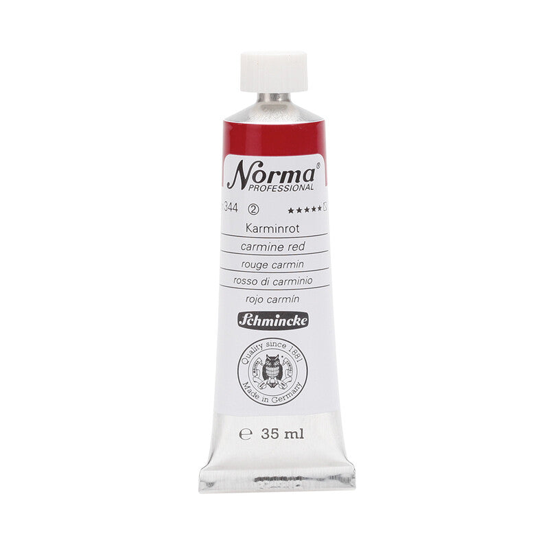 Oljne barve Schmincke Norma Professional 35 ml – 344 Karmin rdeča