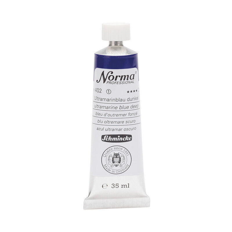 Oljne barve Schmincke Norma Professional 35 ml – 402 Ultramarin modra temna