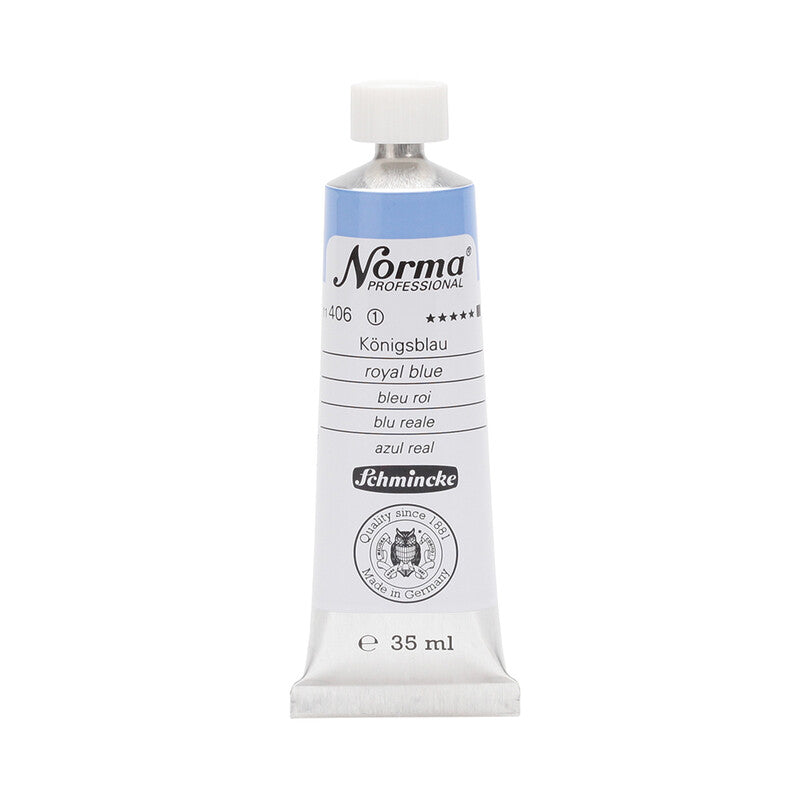 Oljne barve Schmincke Norma Professional 35 ml – 406 Kraljevsko modra