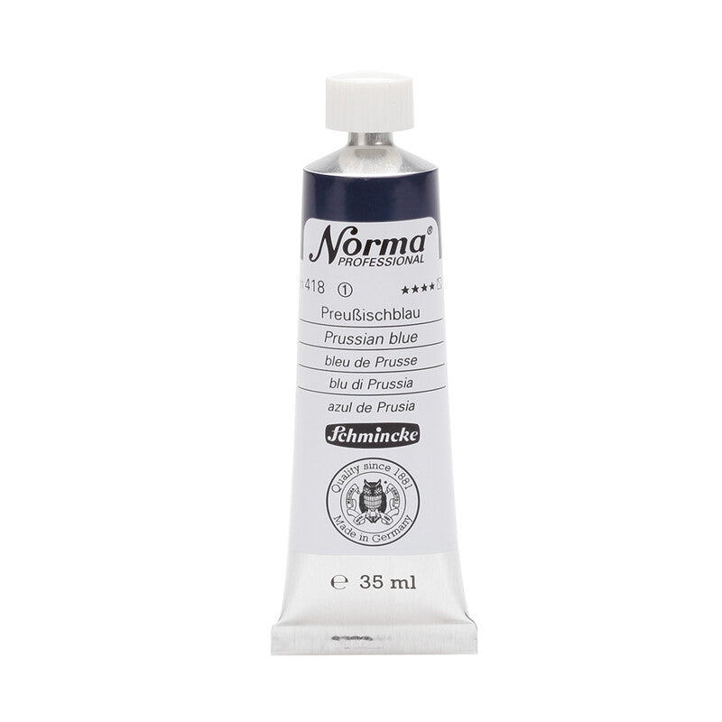 Oljne barve Schmincke Norma Professional 35 ml – 418 Prusko modra
