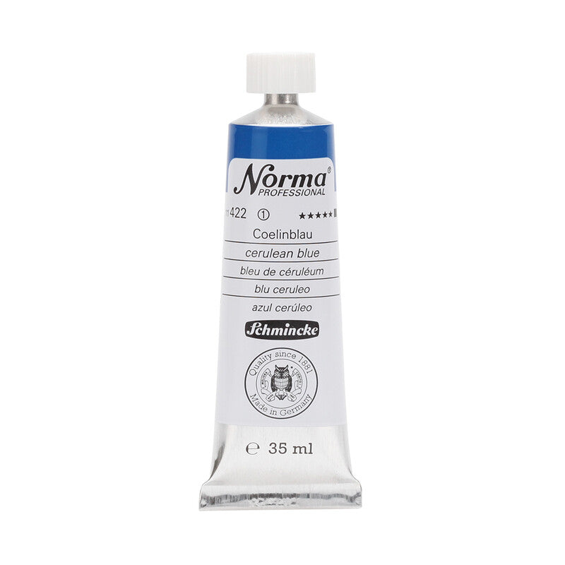 Oljne barve Schmincke Norma Professional 35 ml – 422 Cerulean modra