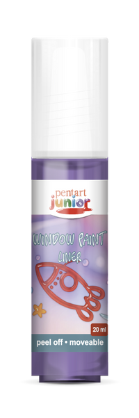 Barva za steklo Pentart Junior 20 ml – lila