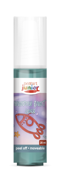 Barva za steklo Pentart Junior 20 ml – zelena