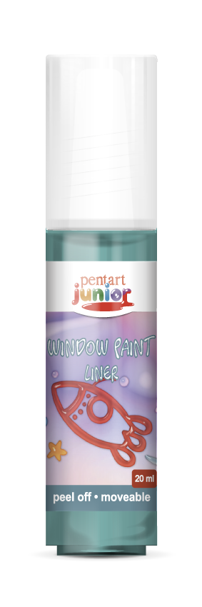 Barva za steklo Pentart Junior 20 ml – zelena