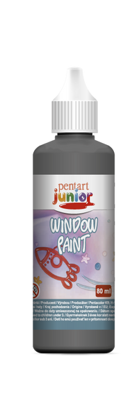 Kontura za steklo Pentart 80 ml - črna