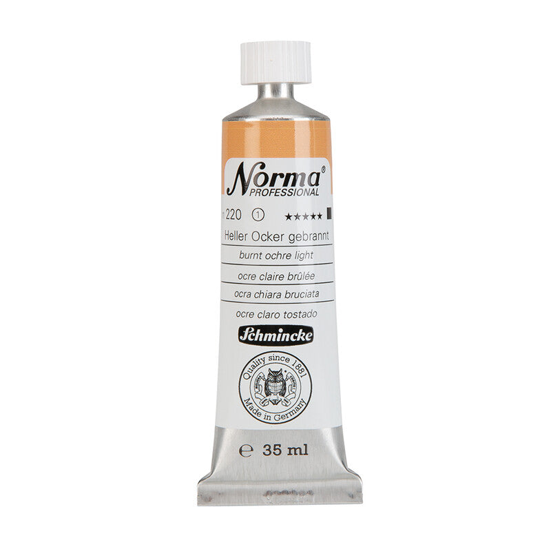 Oljne barve Schmincke Norma Professional 35 ml – 220 Žgana okra svetla