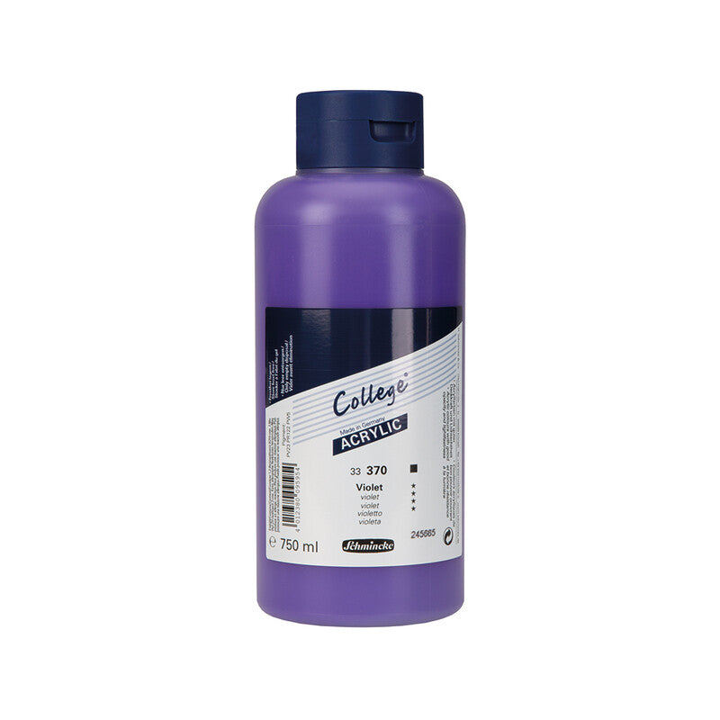 Akrilne barve Schmincke College Acrylic 750 ml – 370 Vijolična