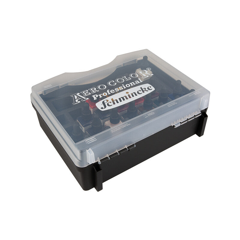 Plastični set Schmincke AERO COLOR, 16 x 28 ml + 7 praznih stekleničk