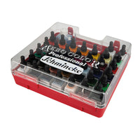 Schmincke AERO COLOR plastični set, 37 x 28 ml + AERO CLEAN RAPID
