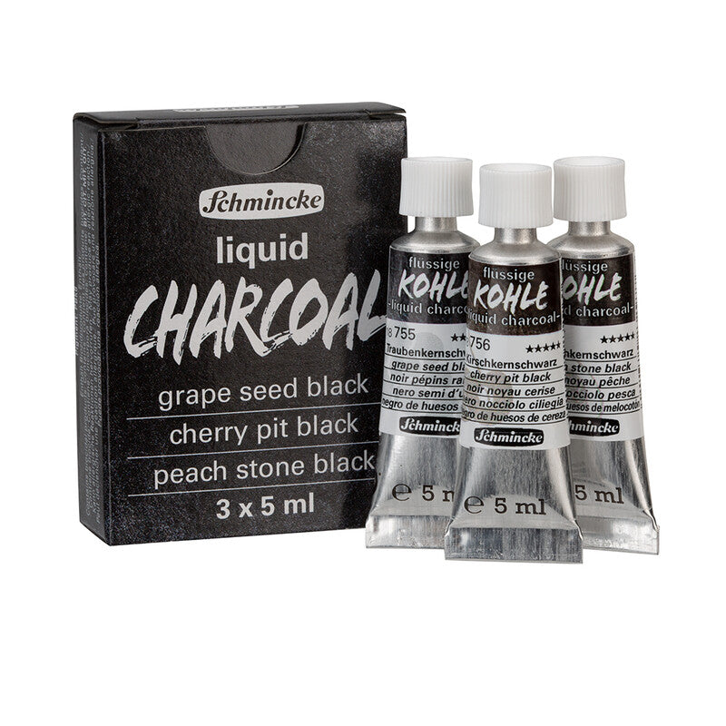 Tekoče oglje Schmincke Trio liquid charcoal