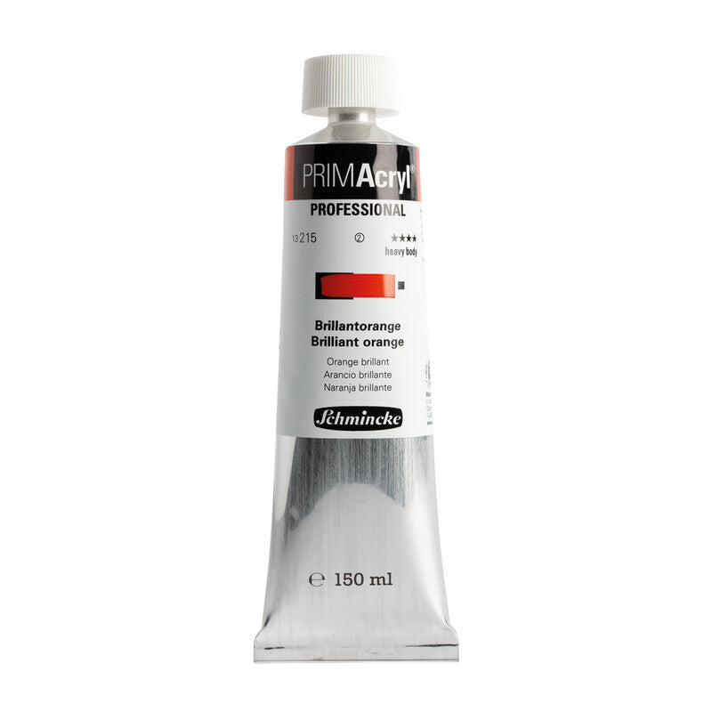 Akrilna barva Schmincke PRIMAcryl Professional 150 ml – 215 Briljantno oranžna