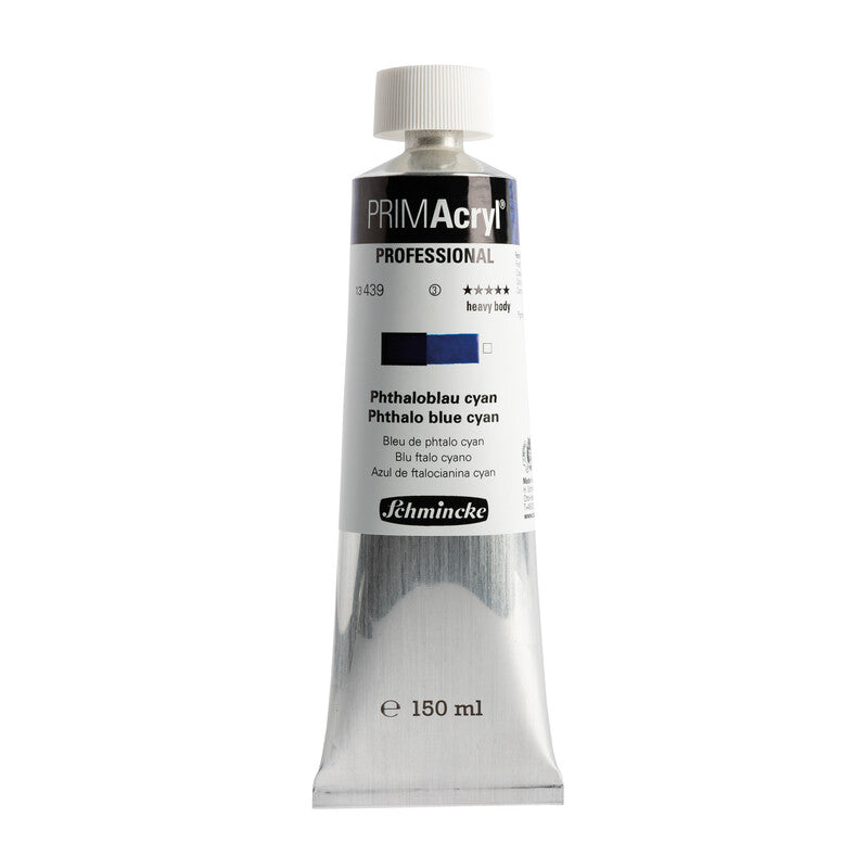 Akrilna barva Schmincke PRIMAcryl Professional 150 ml – 439 Ftalo modra cian