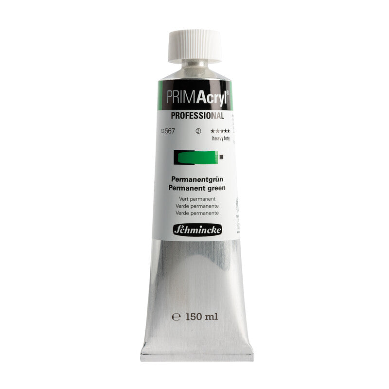 Akrilna barva Schmincke PRIMAcryl Professional 150 ml – 567 Permanentna zelena