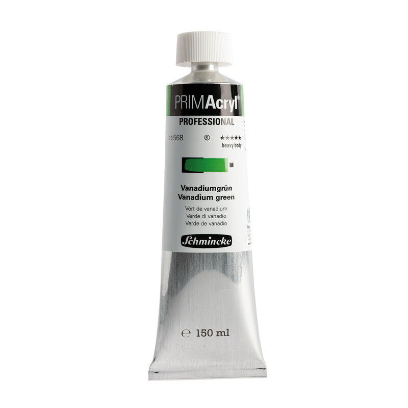 Akrilna barva Schmincke PRIMAcryl Professional 150 ml – 568 Vanadij zelena