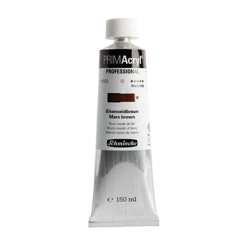 Akrilna barva Schmincke PRIMAcryl Professional 150 ml – 683 Mars rjava