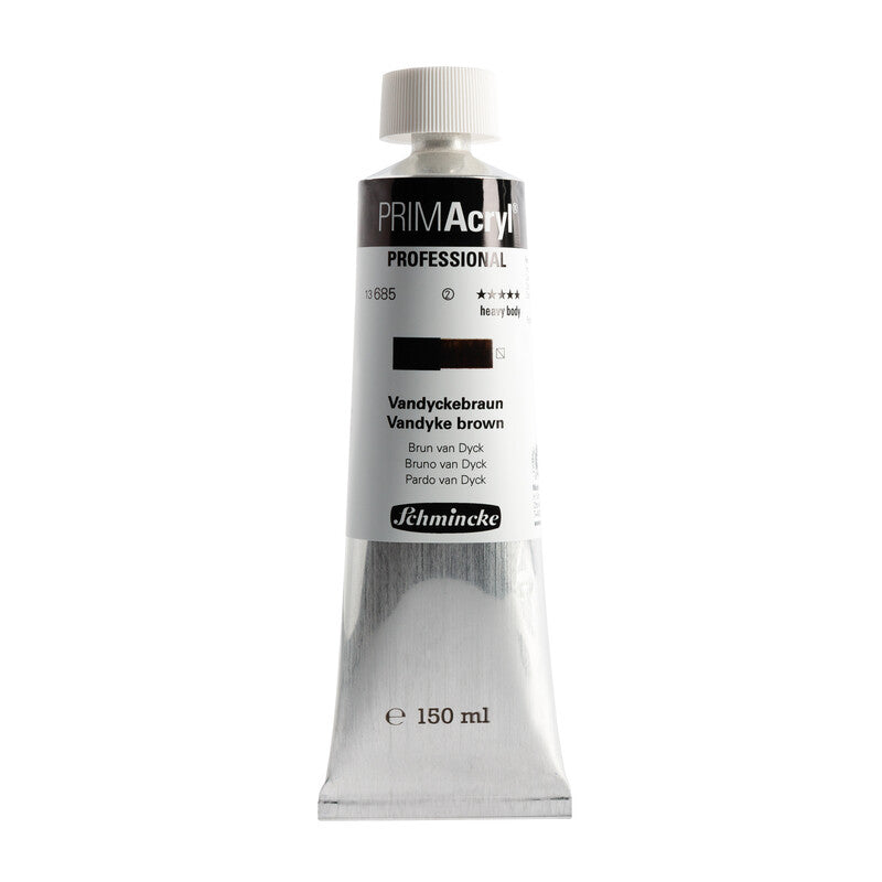Akrilna barva Schmincke PRIMAcryl Professional 150 ml – 685 Vandyke rjava