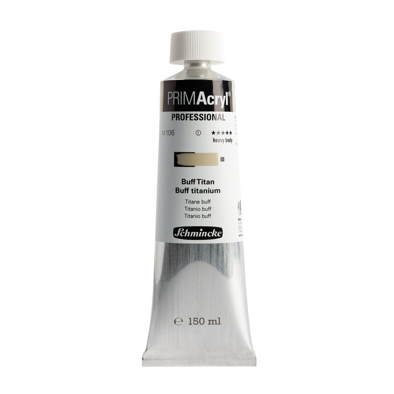 Akrilna barva Schmincke PRIMAcryl Professional 150 ml – 106 Titanova bledo rjava