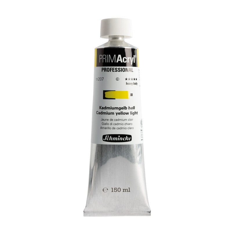 Akrilna barva Schmincke PRIMAcryl Professional 150 ml – 207 Kadmij rumena svetla