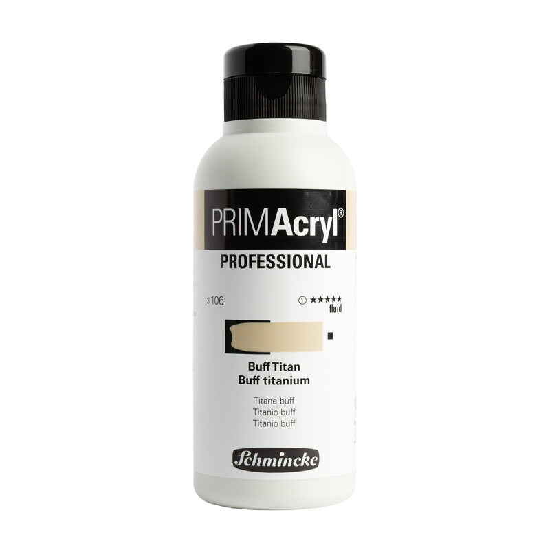Akrilne barve Schmincke PRIMAcryl Professional 250 ml – 106 Titanova kožna (Buff) tekoča