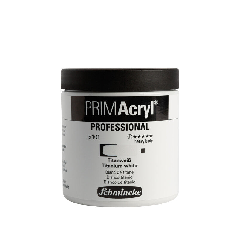 Akrilne barve Schmincke PRIMAcryl Professional 237 ml – 101 Titanovo bela