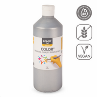 Tempera barva Creall CREALLCOLOR 500 ml - srebrna
