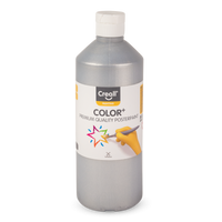 Tempera barva Creall CREALLCOLOR 500 ml - srebrna