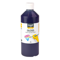 Sijajna polivinilna barva Creall Gloss 500 ml – vijolična