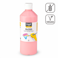Sijajna polivinilna barva Creall Gloss 500 ml – roza