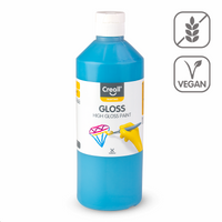 Sijajna polivinilna barva Creall Gloss 500 ml – turkizna
