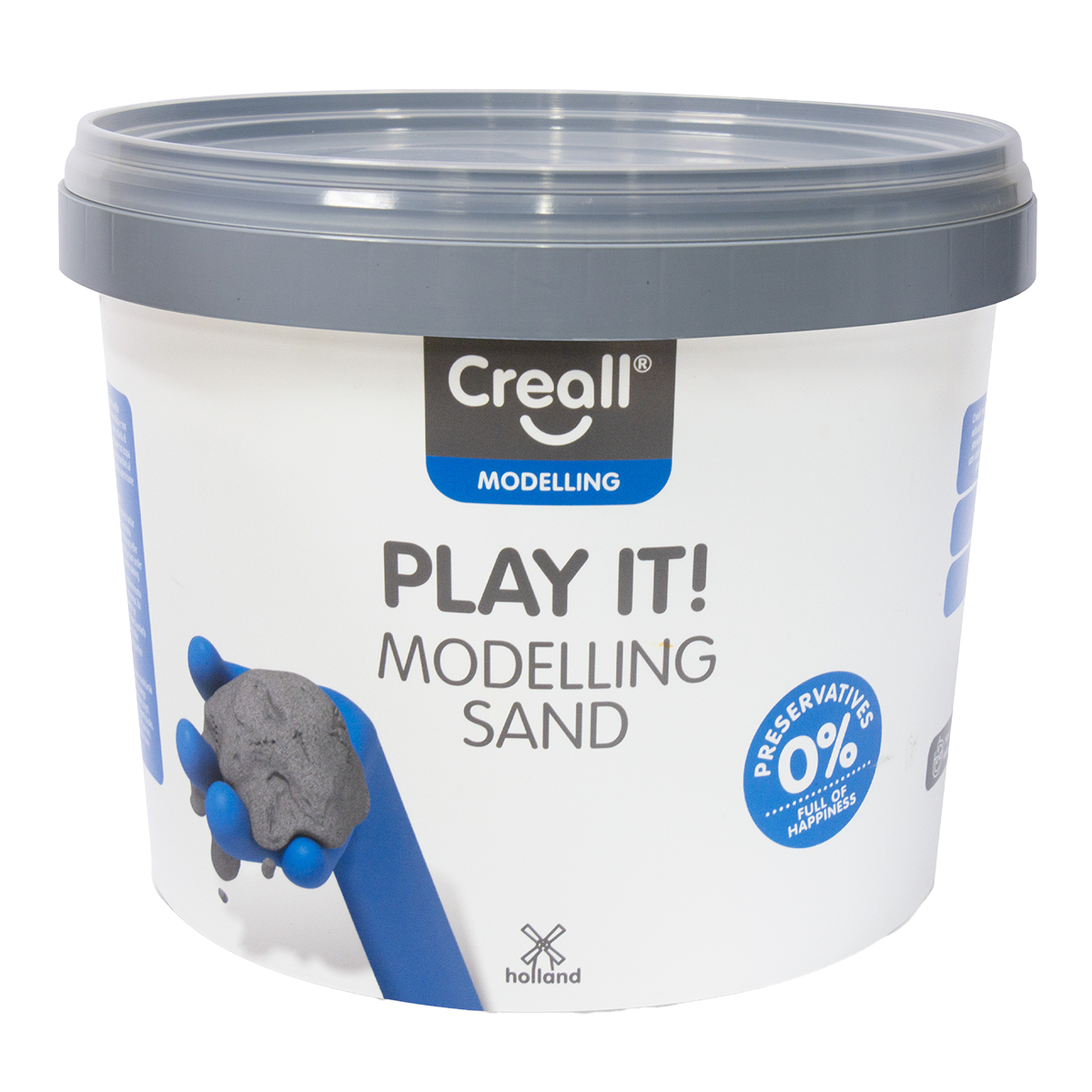 Modelirni pesek Creall Play it! 750 g v posodici